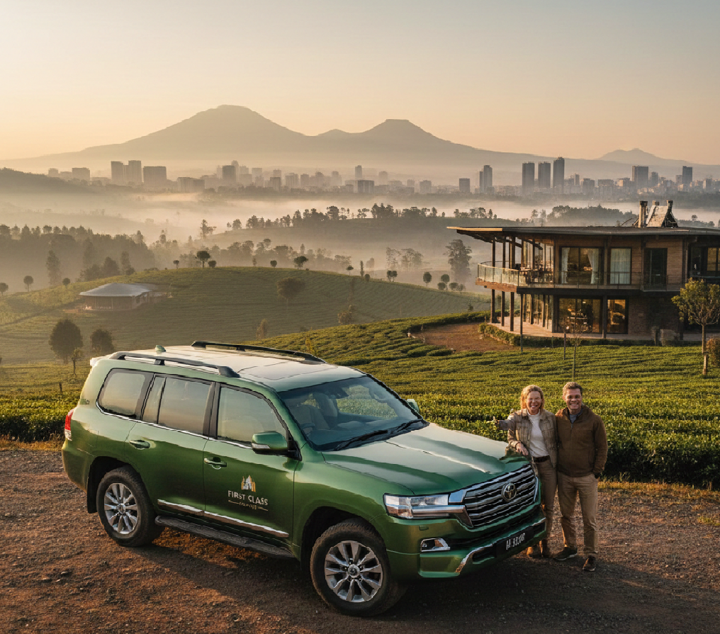 Luxury vehicle for those who travel and invest in Rwanda